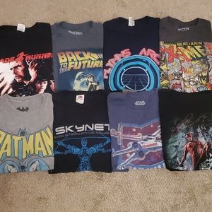 Bundle of 8 Pop Culture T-shirts